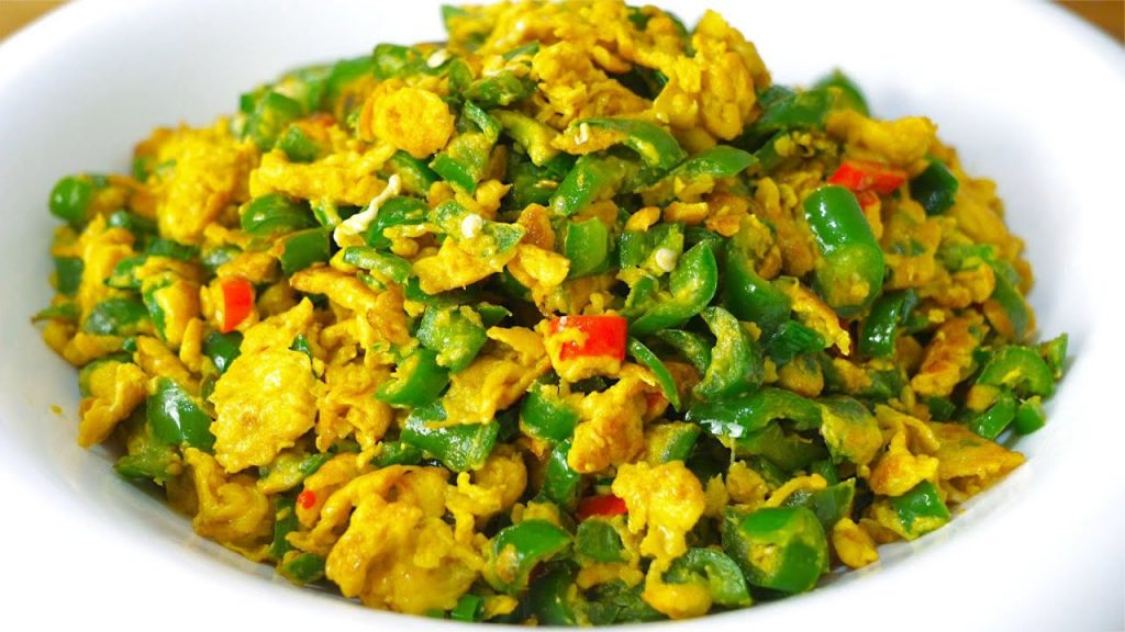 辣椒炒鸡蛋,到底先炒辣椒还是鸡蛋?好多人都搞不懂,难怪不好吃Scrambled Eggs with Chili Recipe