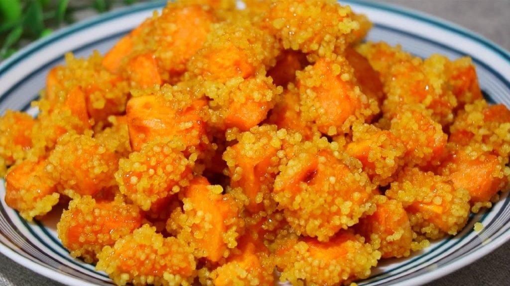 过节要做“黄金万两”,1个红薯加1把小米,过节讨个好彩头,收藏了【刘姐厨房 Magic Food】