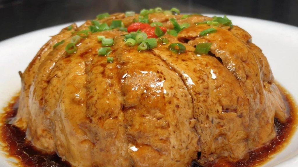 廚師長教你扣碗蒸豆腐的家常做法,步驟詳細,軟嫩鮮香好看又好吃【留意美食】#扣碗蒸豆腐 #豆腐