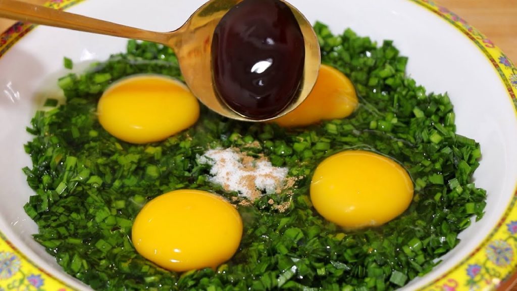 1把韭菜4个鸡蛋,教你早餐新吃法,不炒不炸,出锅太香了【刘姐厨房 Magic Food】