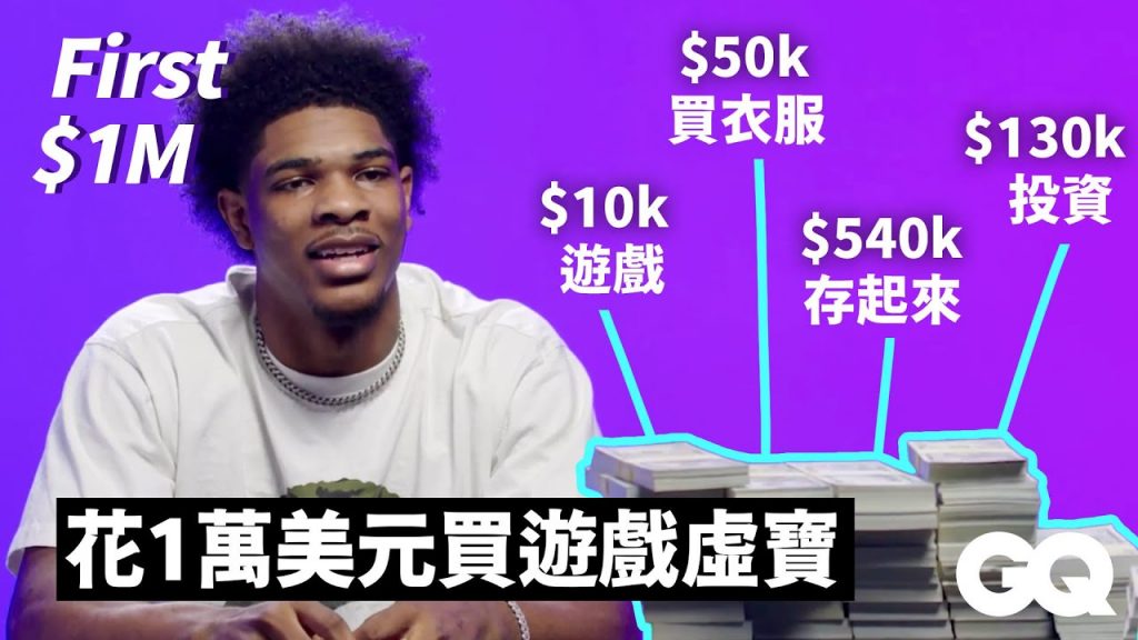 NBA新星Scoot Henderson第一桶金怎麼花?100萬美金有一半都拿去存起來!|GQ Taiwan