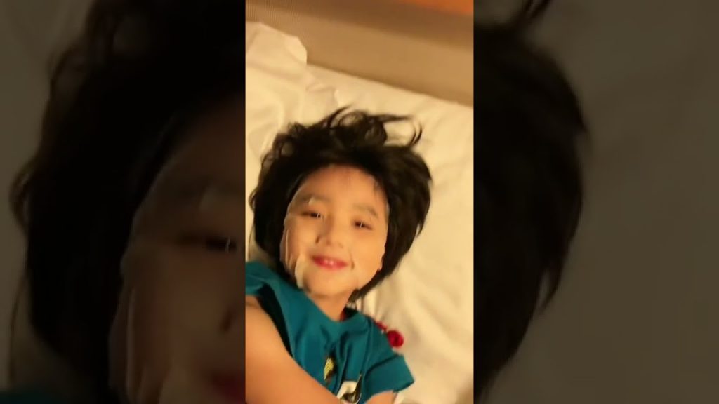 小寶城投保!男人睡前的日常生活,晨星~#unforgettablelove