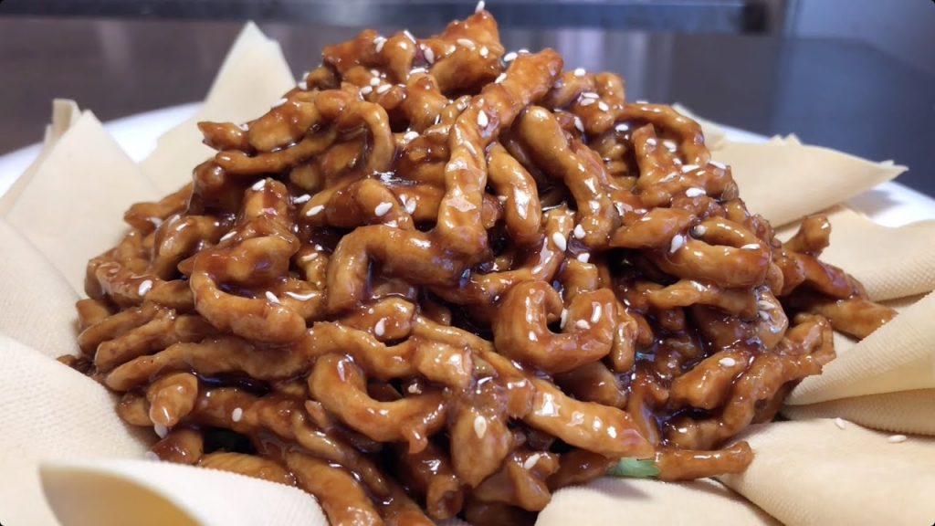 原來【京醬肉絲】要好吃是這樣做的!飯店大廚教你技巧,醬香濃郁!上桌就馬上被掃光!