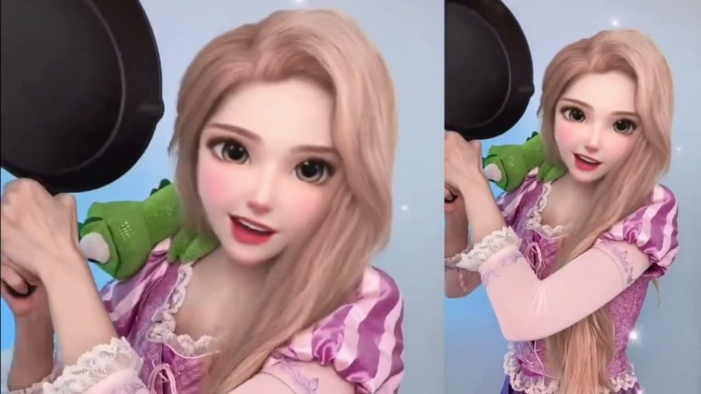 盤點長發公主神級真人仿妝#長發公主