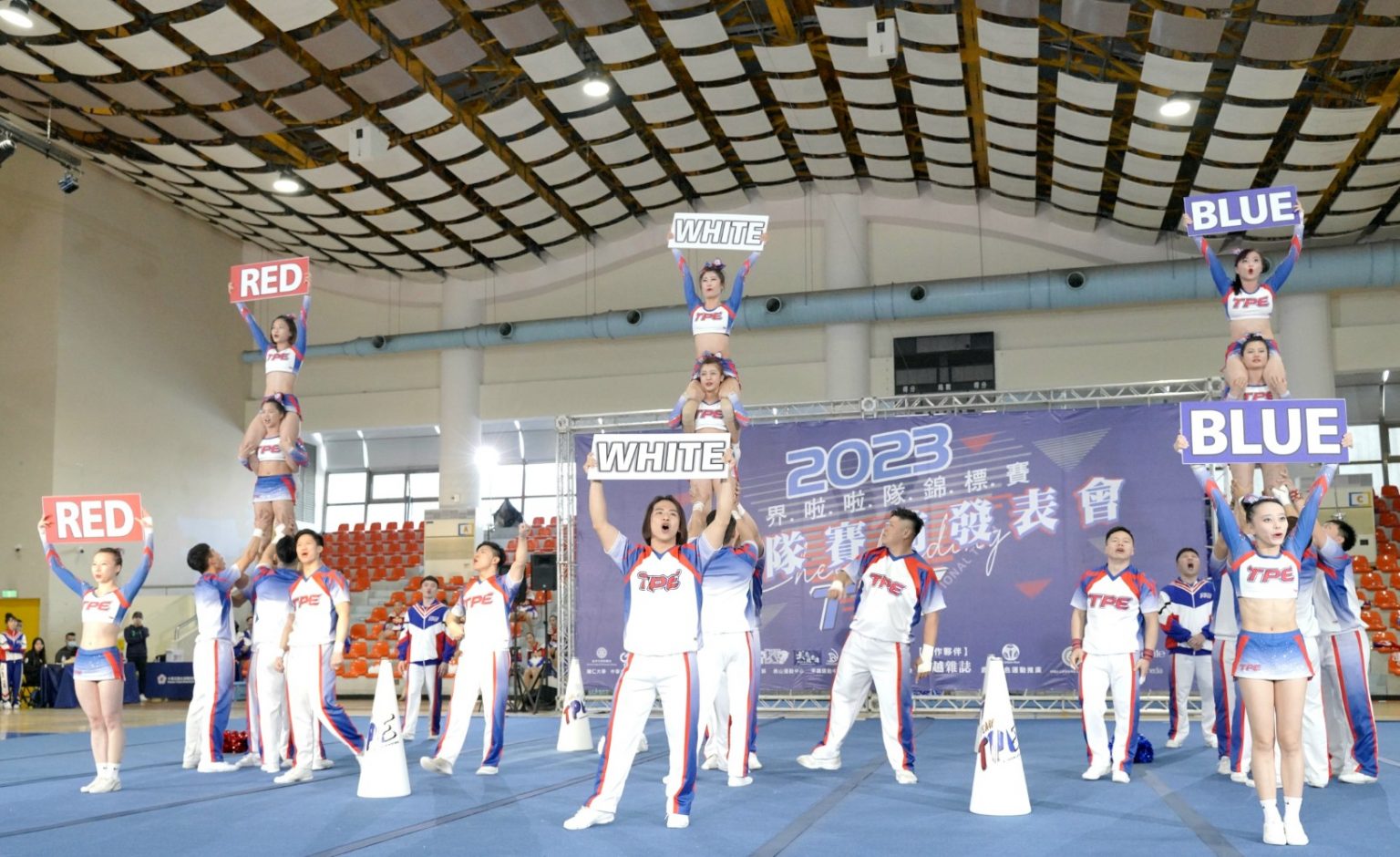 享譽國際的台灣競技啦啦隊將於4月中赴美力拼世界強國,為台灣爭取世界啦啦隊錦標賽第二面金牌!!