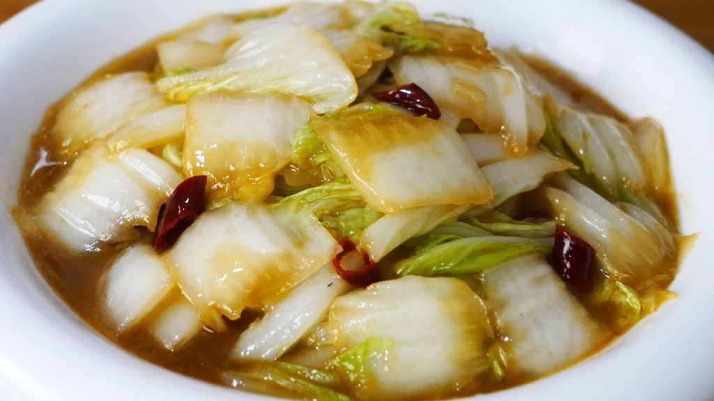 饭店的醋溜白菜为啥那么好吃?这一步很关键,酸辣开胃超下饭Chinese cabbage