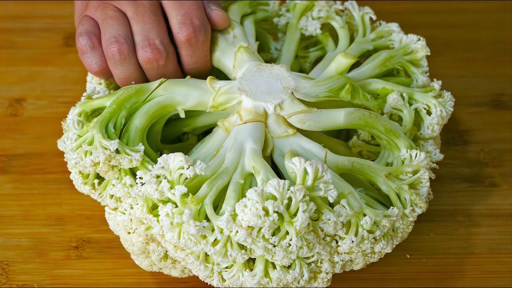 炒花菜很多人都做错了,难怪不好吃,看饭店大厨如何做的 Cauliflower