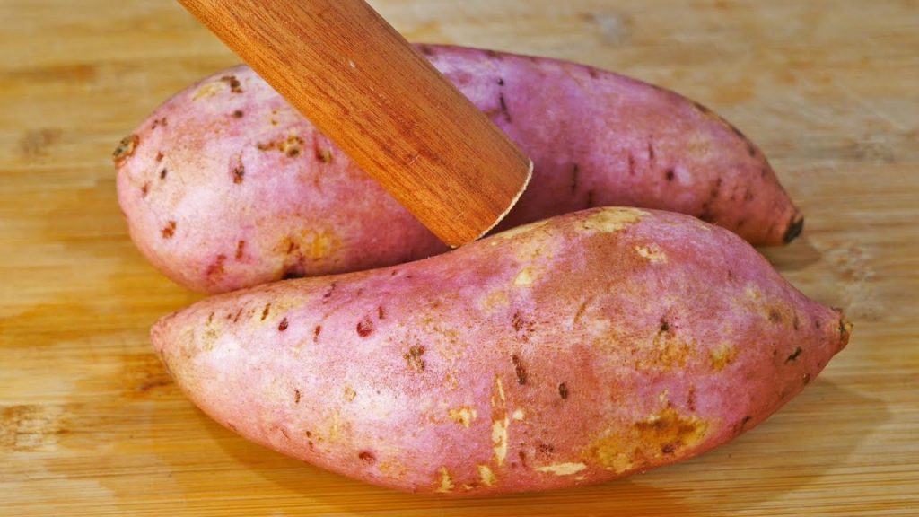 红薯学会这样做,不烤不煮不炸,不加一滴水,出锅又香又酥脆Sweet Potato