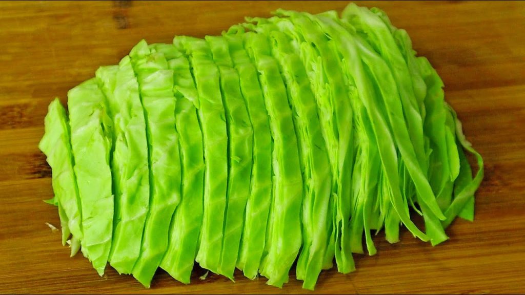原来包菜炒粉条是这样做,难怪以前老粘锅还不好吃,技巧都在这Fried vermicelli with cabbage