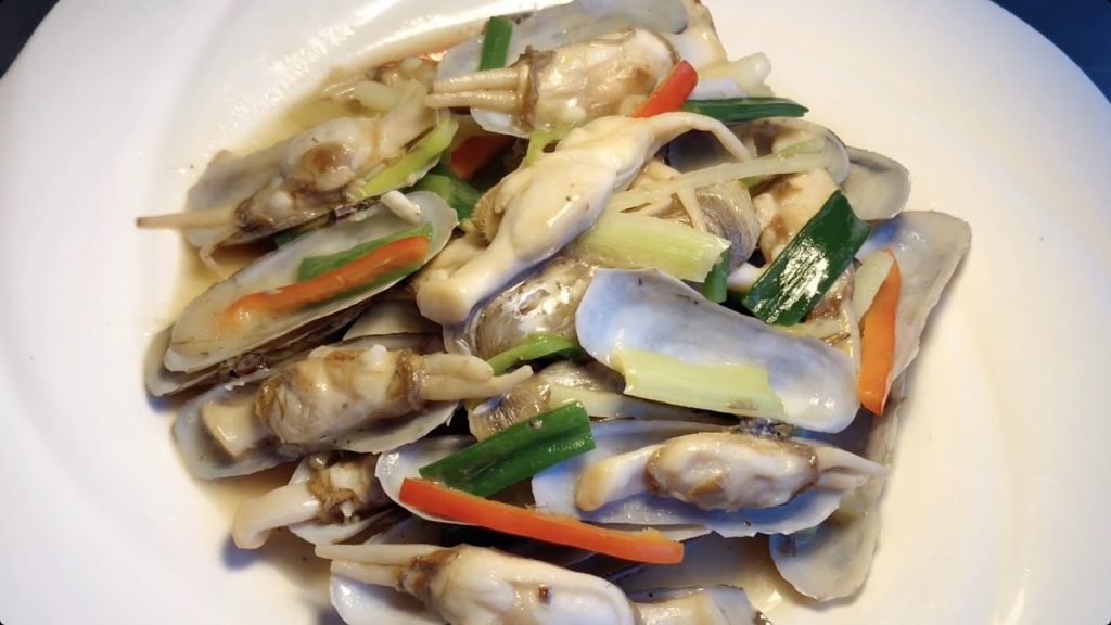 【姜蔥炒蟶子】蟶子這樣做太好吃了,廚師長教你零失敗的家常做法,鮮香入味,做一大盤都不夠吃