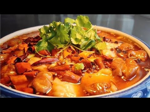 “肥肠鱼”怎么做好吃?年薪30万川菜大厨教你,麻辣鲜香,下酒又下饭 Fatty Intestine fish