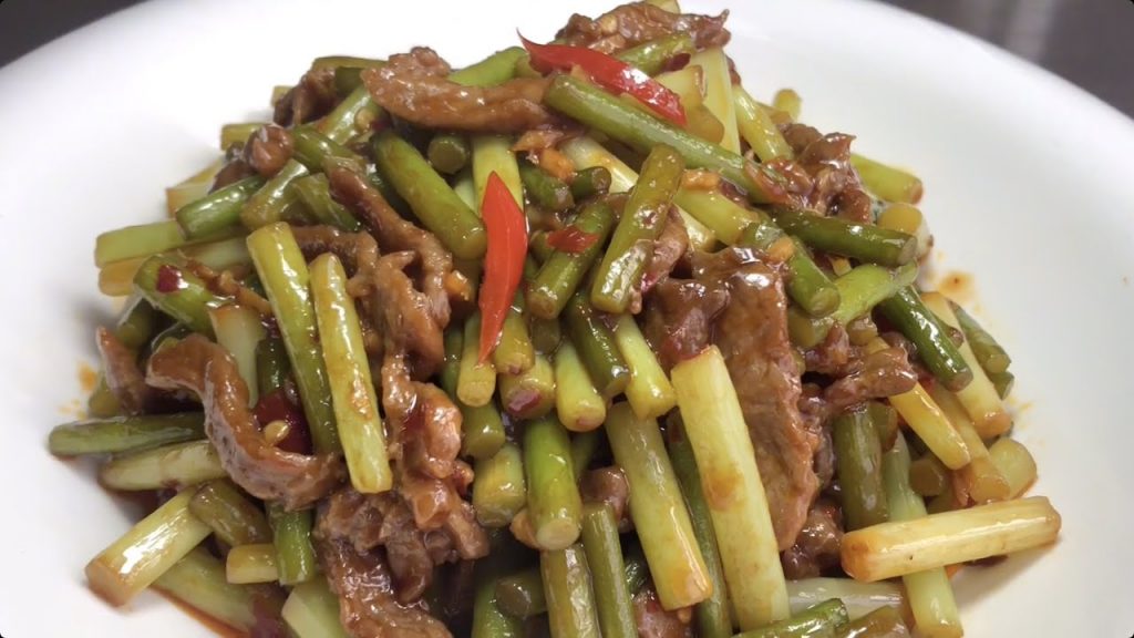 蒜苔炒肉絲怎麼做才入味好吃?大廚教你技巧,簡單實用,看完就馬上學會怎樣做
