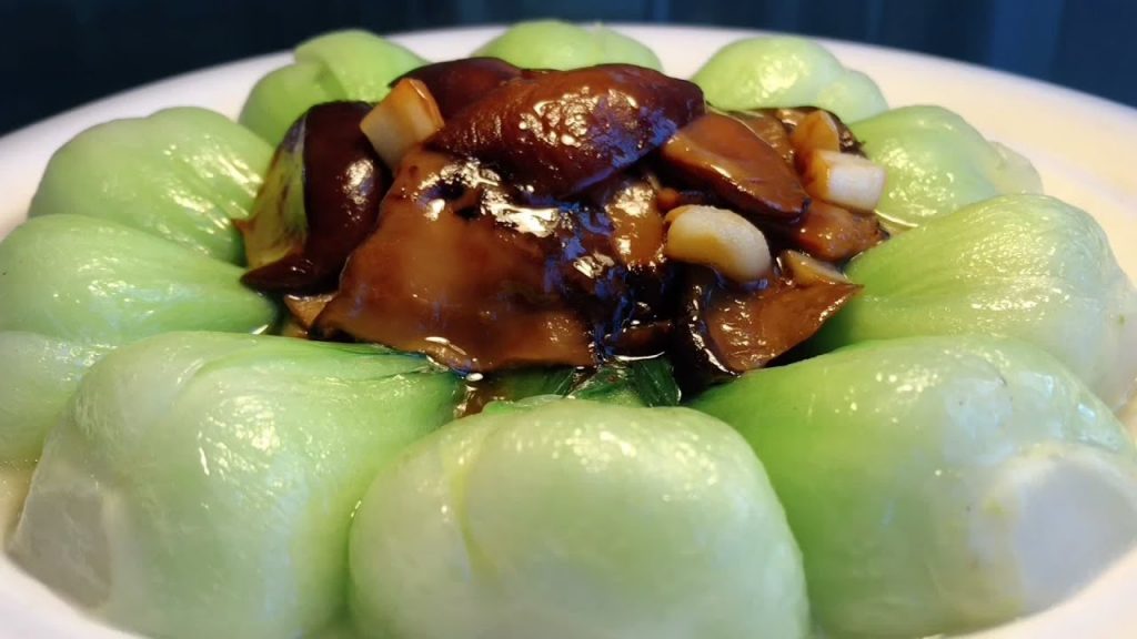 飯店做的香菇油菜為什麼好看又好吃呢?大廚教你技巧,其實很簡單