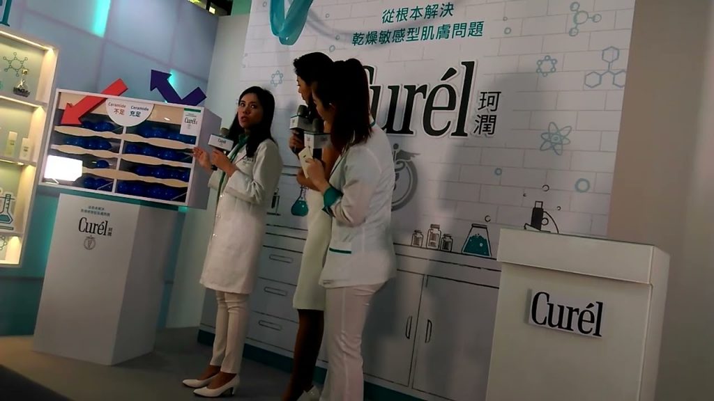 林可彤花王珂潤20珂學肌膚知識特展記者會