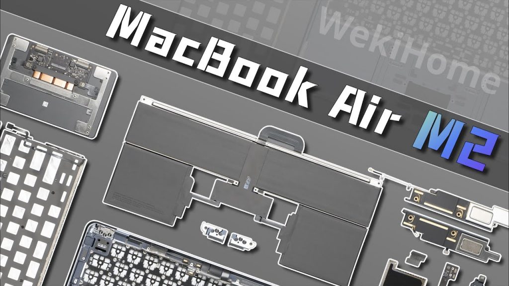 MacBook Air M2 拆解:這內部看著就很解壓! 【享拆】 – 微機分WekiHome