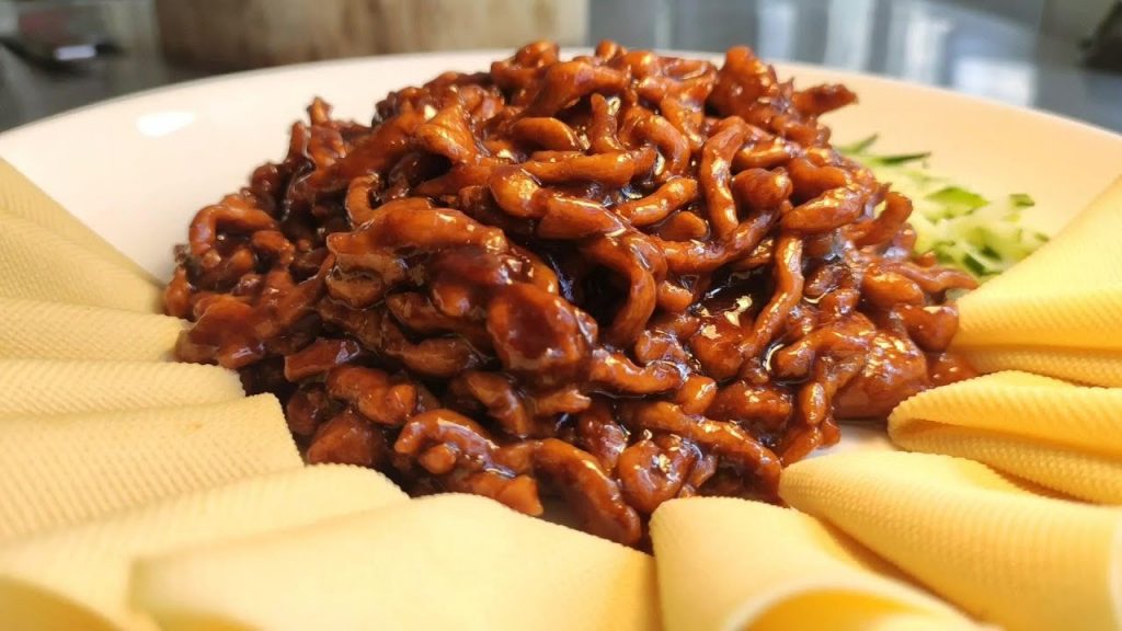 原來【京醬肉絲】是這樣做,廚師教你獨家做法,醬香濃郁,上桌就掃光