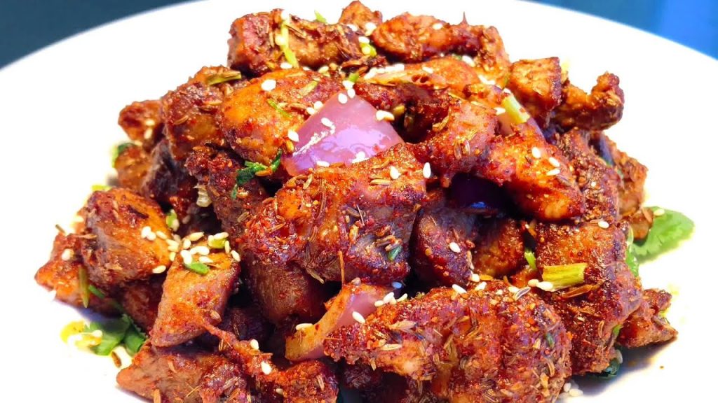 大廚教你年夜飯【孜然羊肉】的做法,外焦里嫩,下酒又下飯