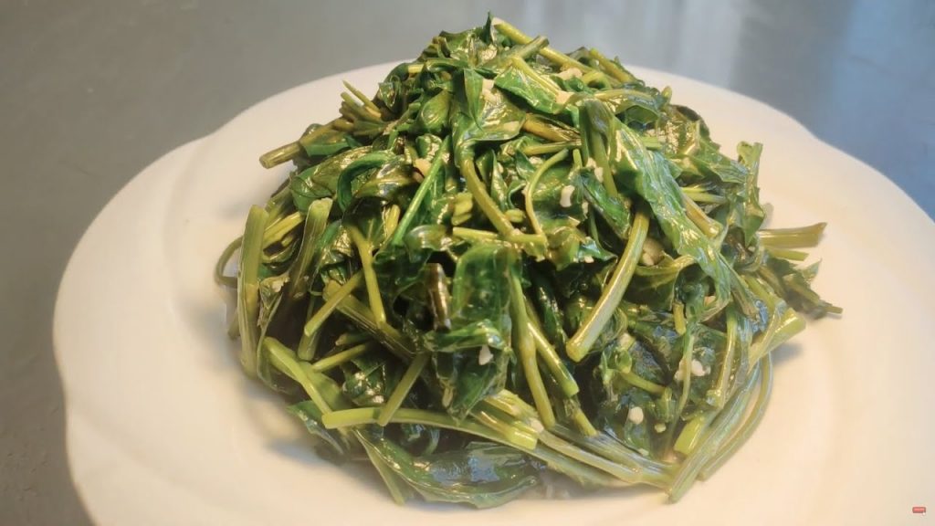 大廚教您【空心菜】最好吃的做法,記住這一步,顏色翠綠,不出水不發黑