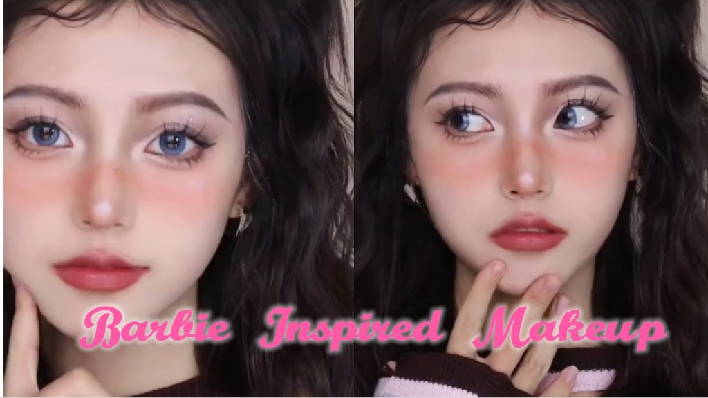 混血妝容|美式混血感芭比妝容,甜美又可愛的辣妹妝|Barbie Inspired Makeup Tutorial