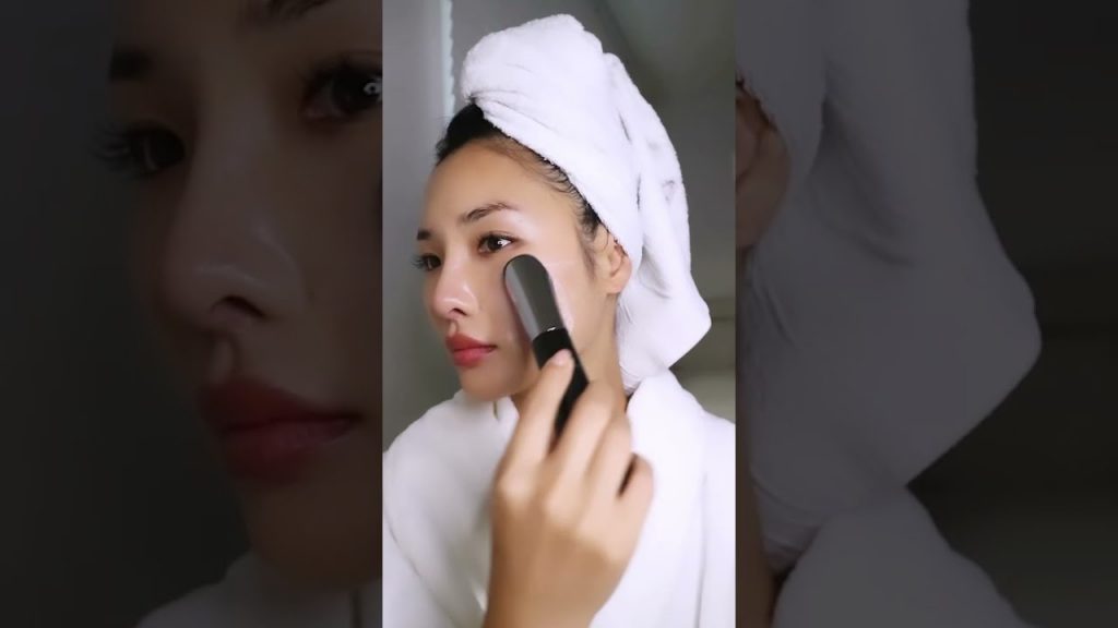 Clean girl skincare routine #shorts #medicube #glowbooster #beautytips #dewyskin #beautyhacks