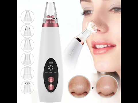 Blackhead Pore Vacuum Cleaner Nose Cleanser Blackheads Remover Blackhead Acne Removal Button Face