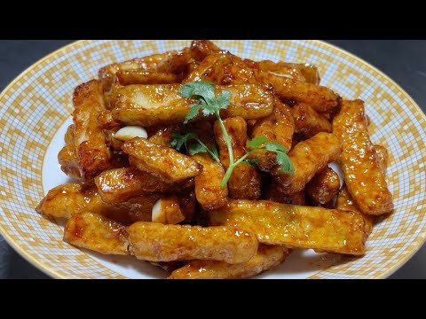 廚師長教你冰川茄子的家常做法,步驟詳細,外酥里嫩下酒又下飯【留意美食】#冰川茄子 #冰川茄子做法
