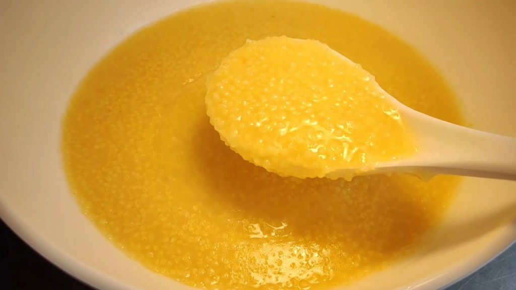 廚師長教你熬【小米粥】的家常做法,步驟詳細,香濃油潤,黏稠好喝