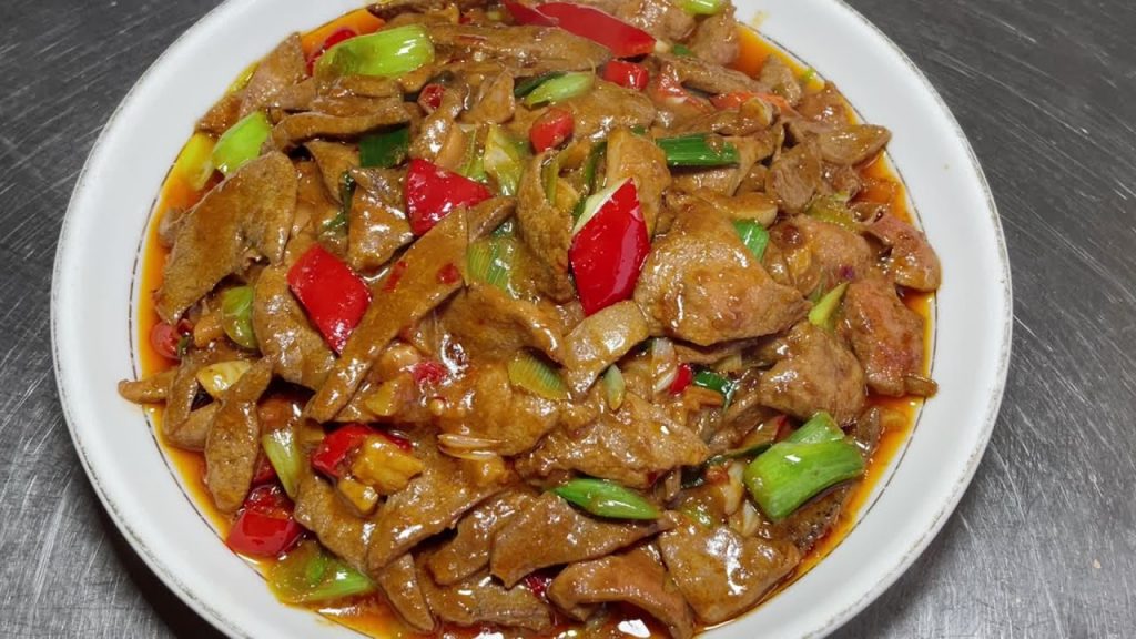 炒豬肝怎樣做嫩滑不腥?大廚教你技巧,學會在家也能炒出飯店味道【留意美食】 #炒豬肝 #豬肝