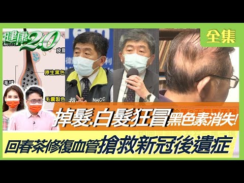 新冠后遺症! 48% 外觀掉 新冠腋下手指變白!細長發白髮瘋狂濃黑色素消失!烏鴉養生茶補肝腎!白色的指尖是血色煥發的棕色血管!治療皮膚紅斑!健康2.0 20220703(完整版)