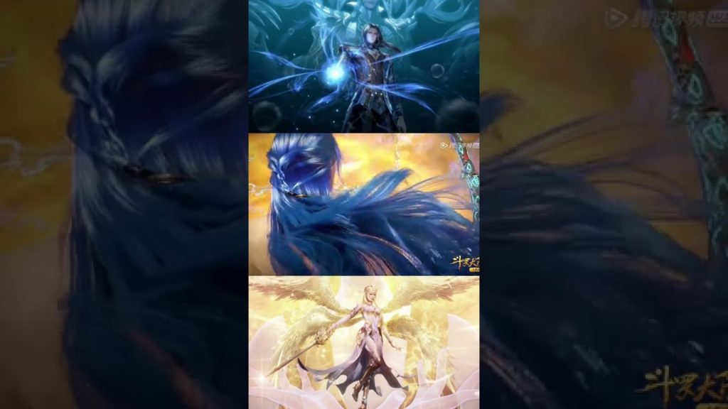 🌱唐三藍銀草進化為藍銀皇的瞬間!藍銀長發配上金色紋路,高貴皇族氣質盡顯! #唐三#斗羅大陸#中國動漫【斗羅大陸Soul Land】