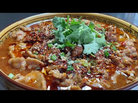 廚師長教你水煮牛肉的家常做法,步驟詳細,麻辣鮮香下酒又下飯【留意美食】#水煮牛肉 #水煮 #牛肉