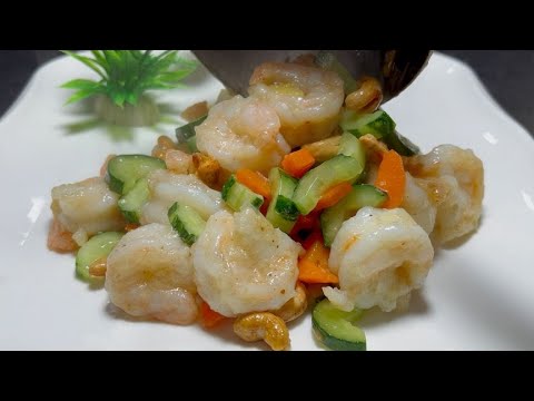 廚師長教你腰果蝦仁的正確做法,步驟詳細,嫩滑香脆老少皆宜【留意美食】#腰果蝦仁 #腰果 #蝦仁做法