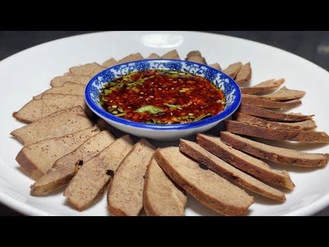 廚師長教你鹵豬肝的正確做法,步驟詳細,鮮嫩入味下酒又下飯【留意美食】#鹵豬肝 #豬肝做法