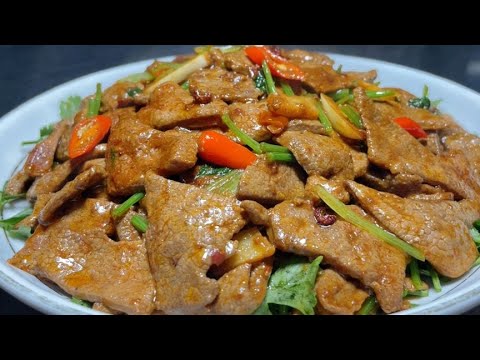 炒豬肝鮮嫩不老是有訣竅,30年老廚師教我的方法,吃著比豆腐還嫩【留意美食】#炒豬肝 #炒豬肝方法