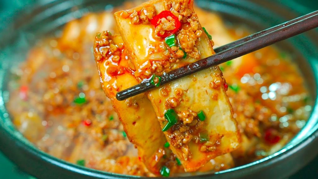 我是万万也没有想到,把豆腐放进油锅中,出锅瞬间变美食,太香了tofu recipe