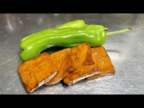 炒香乾最忌直接下鍋就炒,大廚教你詳細做法,開胃又下飯【留意美食】#炒香乾 #青椒香乾 #greenchillirecipe