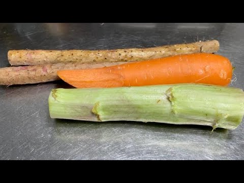 秋天一定要吃這樣的山藥炒萵筍,清脆爽口,上桌比大魚大肉還搶手【留意美食】#山藥炒萵筍 #山藥 #yam