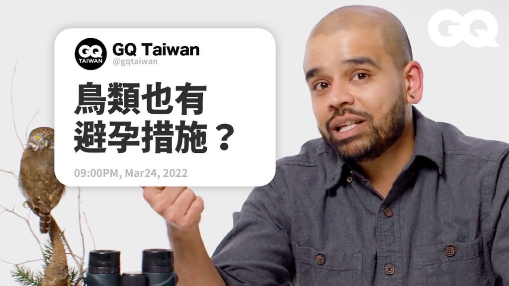 飛鴿傳書真的可行?鳥在天空飛眼睛會乾嗎?鳥類學家替網友科普鳥類知識! Ornithologist Answers Bird Questions|名人專業問答|GQ Taiwan