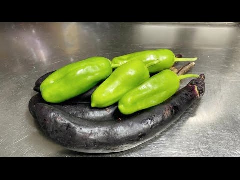 辣椒炒茄子原來不能直接下鍋炒,教你一招,嫩滑入味,好吃不油膩【留意美食】#茄子 #茄子食譜 #茄子料理 #茄子做法 #aubergines