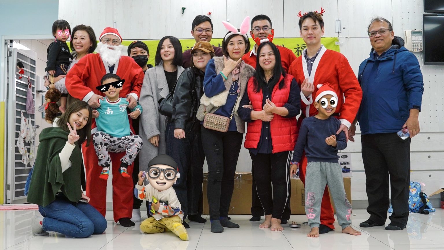 台北景福扶輪社與中華溫暖厚生協會獻身關愛之家公益聖誕送暖