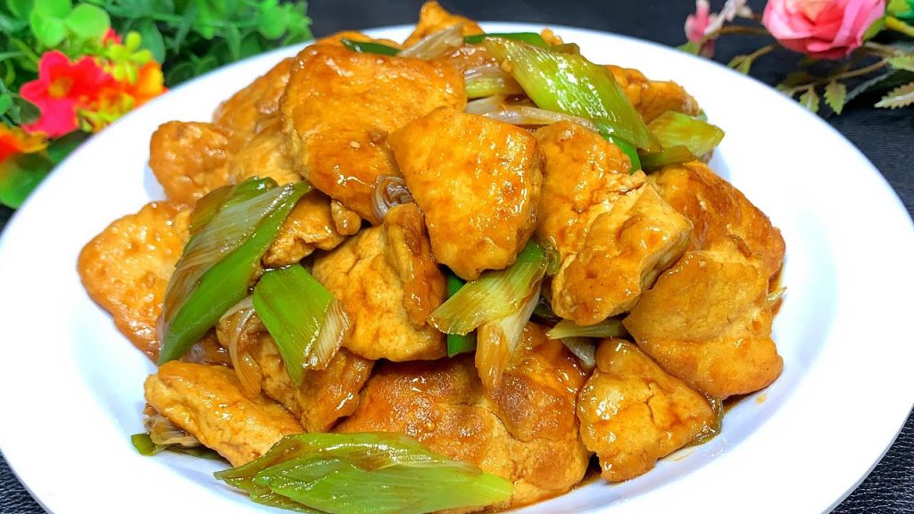 老師傅做蔥燒豆腐,日賣八九百份,出攤就排隊,做法獨家揭秘【劉姐廚房 Magic Food】#蔥燒豆腐