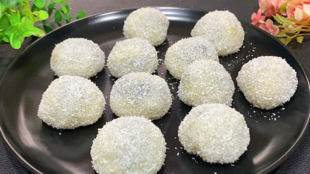 做糯米糍原來這麼簡單,幾分鐘就學會,軟糯香甜,看着就想吃【劉姐廚房 Magic Food】#麵食 #糯米