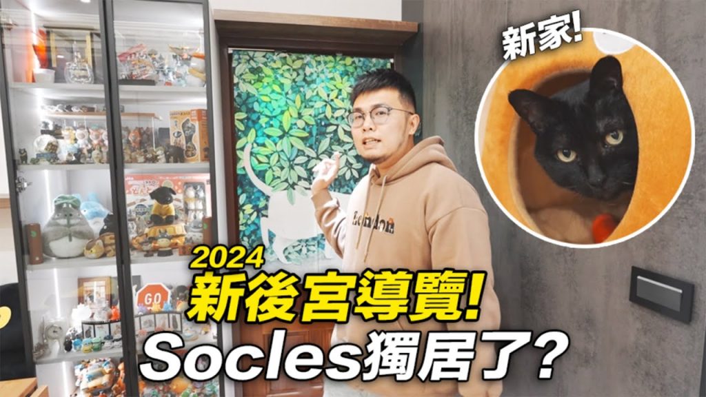 【2024新後宮導覽!Socles獨居了?】志銘與狸貓