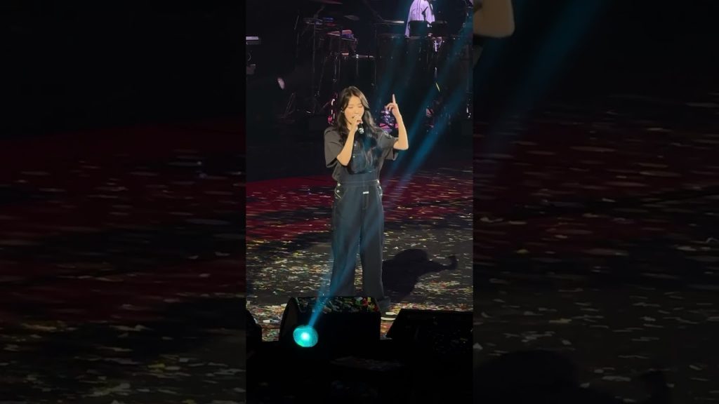 好婆💗直擊IU台北演唱會現場!