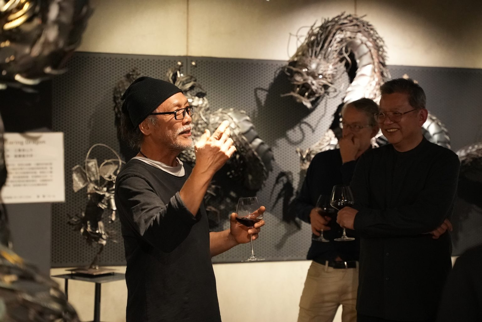 傑克魔豆私人美術館陳文傑「戲鐵」首展 鋼鐵有情 剛柔並濟 雕琢之藝