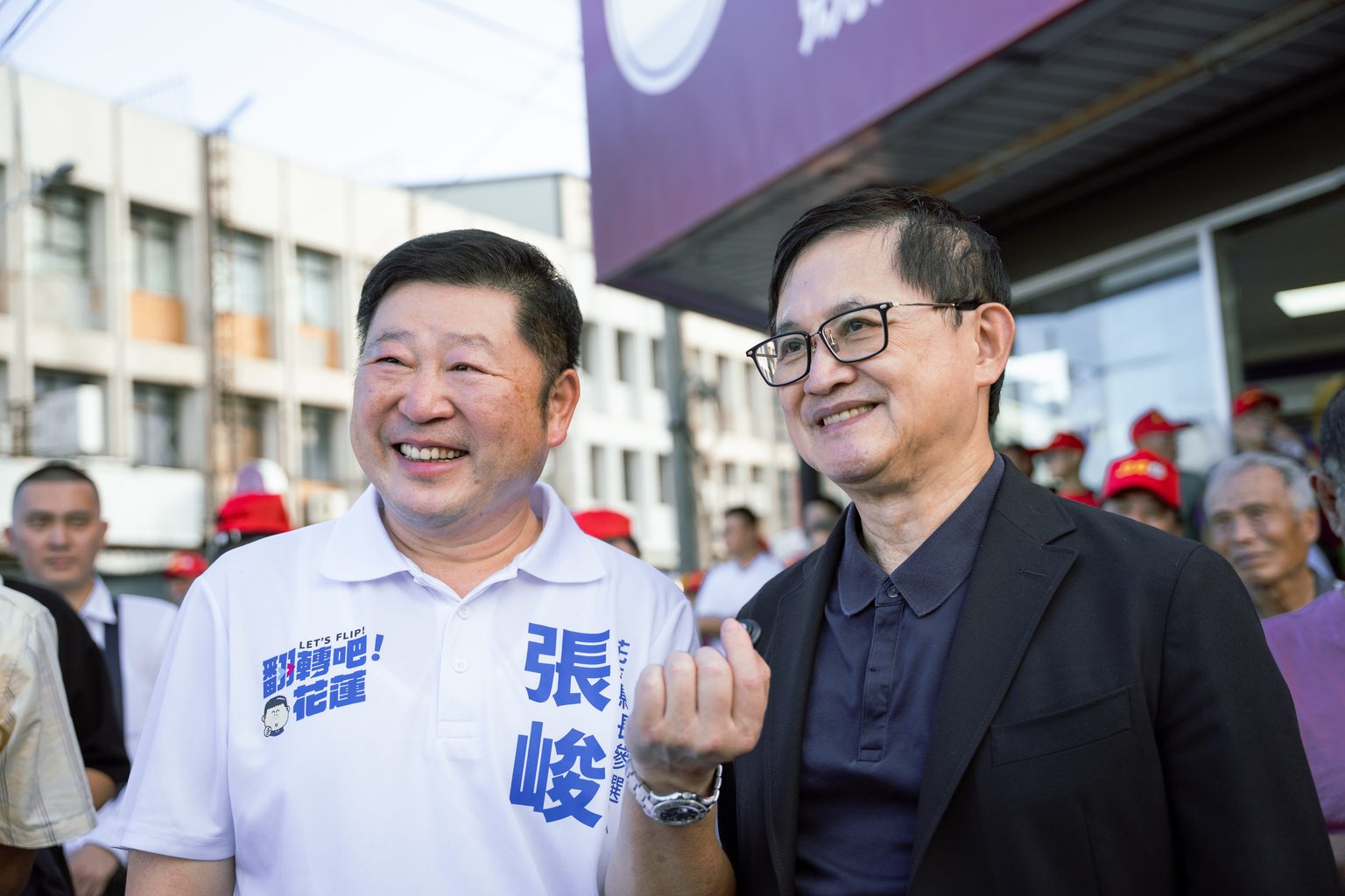 童子賢力扛競選主委 張峻力拼改變花蓮